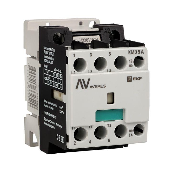 Контактор КМЭ 9А кат. 230В AC 1НО AVERES EKF ctr-s-9-10-230-av купить оптом выгодно Контактор КМЭ 9А кат. 230В AC 1НО AVERES EKF ctr-s-9-10-230-av оптом купить цена