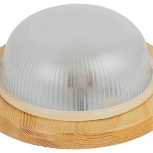 Светильник ЭРА НБО 03-60-011 Кантри дерево/стекло IP54 E27 max 60Вт D220 круг клен купить оптом недорого