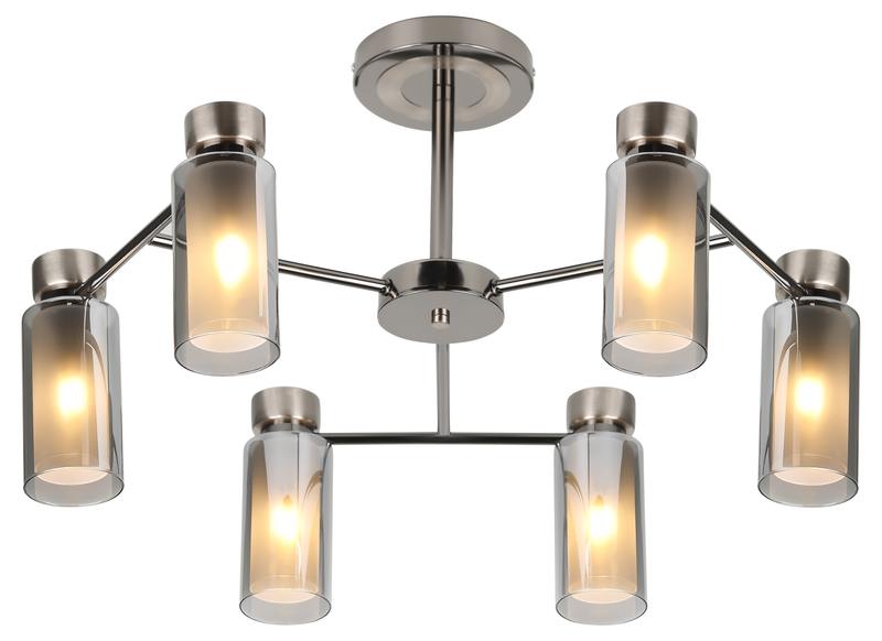 Люстра Rivoli Klara 3099-306 6 * Е14 15 Вт модерн оптом купить хорошая цена Люстра Rivoli Klara 3099-306 6 * Е14 15 Вт модерн купить оптом недорого