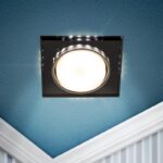 Встраиваемый светильник со светодиодной подсветкой ЭРА DK LD50 BK GX53 черный купить оптом недорого