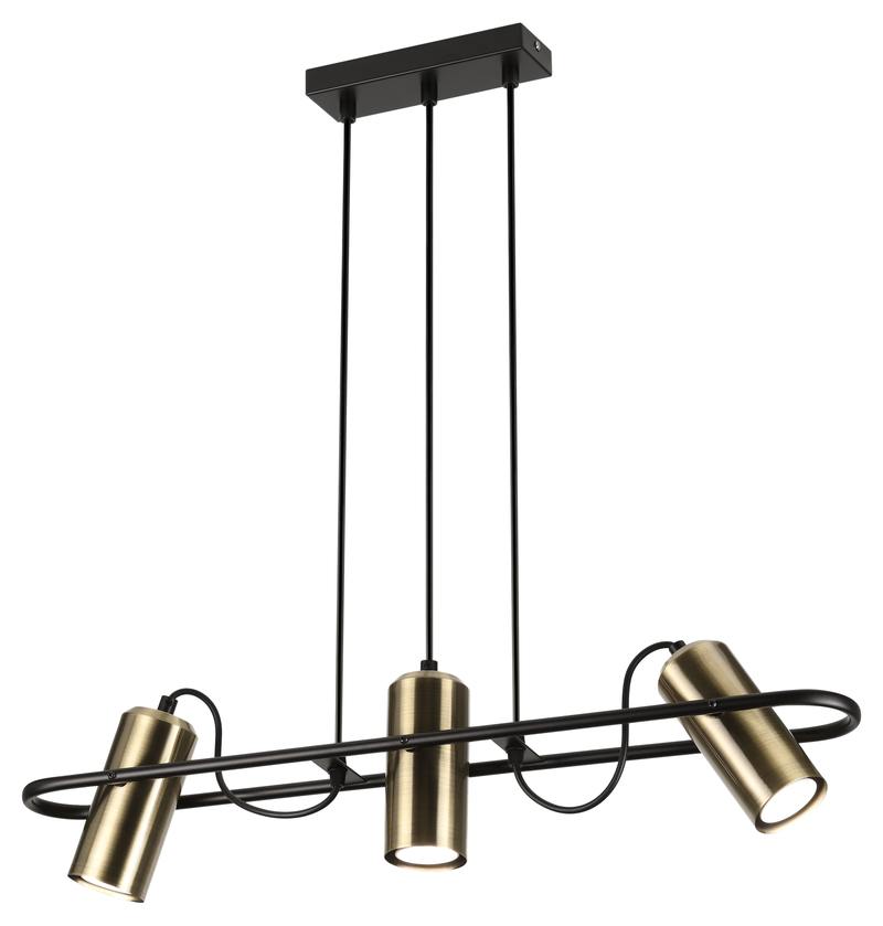 Светильник подвесной (подвес) Rivoli Elfriede 3101-203 3 * GU10 25 Вт модерн потолочный оптом купить хорошая цена Светильник подвесной (подвес) Rivoli Elfriede 3101-203 3 * GU10 25 Вт модерн потолочный купить оптом недорого