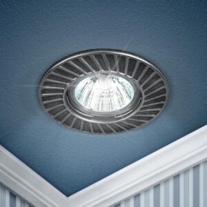 ST6 CH/BK Светильник ЭРА штампованный MR16