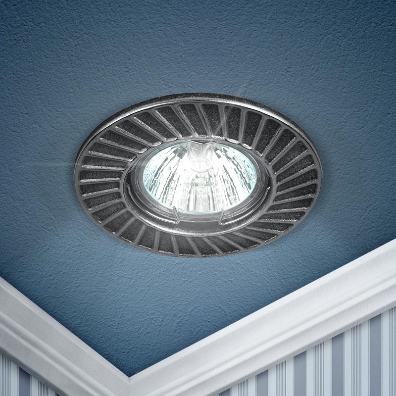 ST6 CH/BK Светильник ЭРА штампованный MR16 ST6 CH/BK Светильник ЭРА штампованный MR16