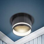 Встраиваемый светильник декоративный ЭРА DK111 BK MR16 GU5.3 черный купить оптом недорого