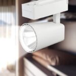 Трековый светильник однофазный ЭРА TR4 - 30 WH светодиодный COB 30Вт 4000К 2100Лм белый купить оптом недорого