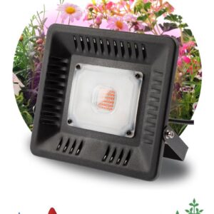 Фитопрожектор для растений светодиодный ЭРА FITO-50W-LED-BLUERED для цветения и плодоношения 50Вт красно-синего спектра купить оптом недорого