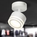 Светильник настенно-потолочный спот ЭРА OL52 WH под лампу GX53 белый IP20 купить оптом недорого