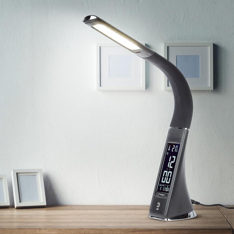 Настольный светильник ЭРА NLED-461-7W-BK светодиодный черный оптом купить хорошая цена Настольный светильник ЭРА NLED-461-7W-BK светодиодный черный купить оптом недорого