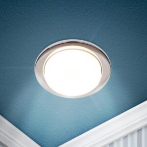 Встраиваемый светильник под лампу GX53 ЭРА KL70 CH-10 хром упаковка 10 шт купить оптом недорого