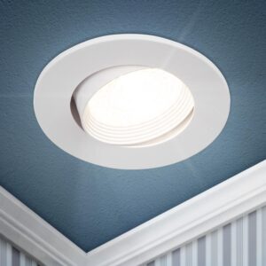 Встраиваемый светильник декоративный ЭРА KL92 WH MR16/GU5.3 белый