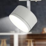 Трековый светильник однофазный ЭРА TR48 - GX53 WH под лампу GX53 матовый белый купить оптом недорого