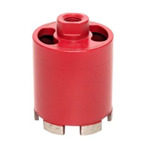 Коронка алмазная для дрелей с микроударом (верхнее пылеудаление) DCH-72MHS Micro Hit Laser M16 Professional EKF dch-72-mhs-m16 оптом купить цена