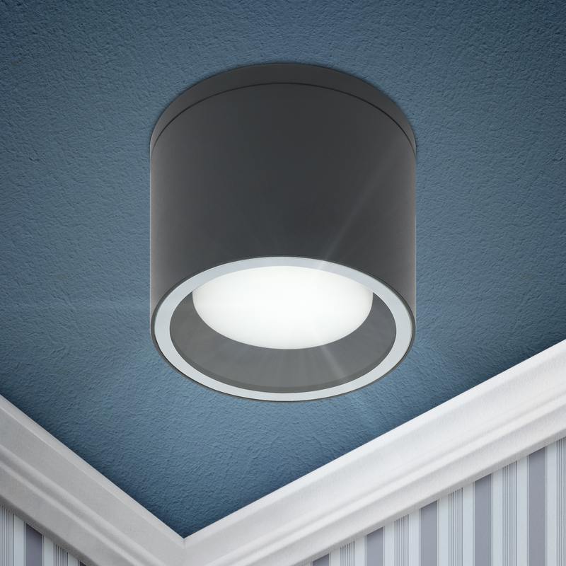 Светильник настенно-потолочный спот ЭРА WL40 BK GX53 Светильник настенно-потолочный спот ЭРА WL40 BK GX53