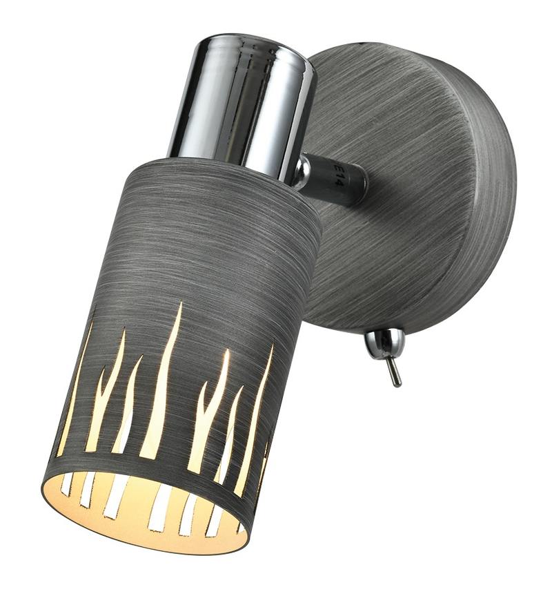 Светильник настенно-потолочный спот Rivoli Lethe 3123-401 1 х Е14 40 Вт поворотный модерн с выключателем оптом купить хорошая цена Светильник настенно-потолочный спот Rivoli Lethe 3123-401 1 х Е14 40 Вт поворотный модерн с выключателем купить оптом недорого