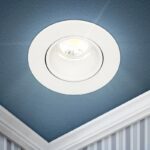 Встраиваемый светильник декоративный ЭРА KL90 WH MR16/GU5.3 белый