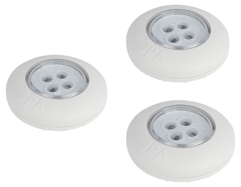 Светодиодный фонарь подсветка ЭРА SB-803 пушлайт 4хLED на батарейках 3хААА белый 3 шт оптом купить хорошая цена Светодиодный фонарь подсветка ЭРА SB-803 пушлайт 4хLED на батарейках 3хААА белый 3 шт купить оптом недорого