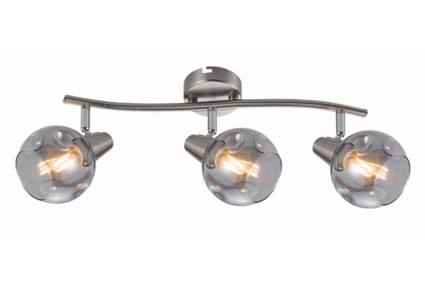 Светильник настенно-потолочный спот Rivoli Nioba 7030-703 3 х E14 40 Вт поворотный оптом купить хорошая цена Светильник настенно-потолочный спот Rivoli Nioba 7030-703 3 х E14 40 Вт поворотный купить оптом недорого