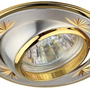 KL5AT SS/G Светильник ЭРА литой круг. пов. с гравировкой MR16