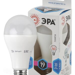 Лампочка светодиодная ЭРА STD LED A65-19W-840-E27 E27 / Е27 19Вт груша нейтральный белый свет купить оптом недорого