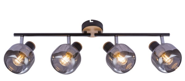 Светильник настенно-потолочный спот Rivoli Dorkas 7026-704 4 х E14 40 Вт поворотный оптом купить хорошая цена Светильник настенно-потолочный спот Rivoli Dorkas 7026-704 4 х E14 40 Вт поворотный купить оптом недорого