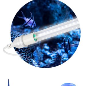 Фитолампа для растений светодиодная ЭРА FITO-10W-Ra90-Т8-AQUA для аквариума