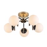 Люстра Rivoli Valencia 9091-305 5 * Е27 40 Вт модерн купить оптом недорого