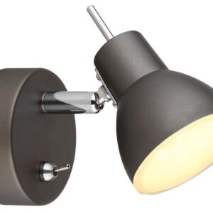 Светильник настенно-потолочный спот Rivoli Renata 6158-701 светодиодный GR LED 1х 4 Вт 3200К поворотный с выключателем купить оптом недорого