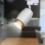 Трековый светильник однофазный ЭРА TR51 - GU10 WH под лампу GU10 матовый белый купить оптом недорого