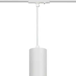 Трековый светильник однофазный ЭРА TR45 - GU10 S WH подвесной 52*100 под лампу MR16 белый купить оптом недорого