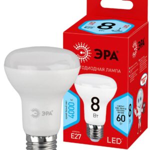 Лампочка светодиодная ЭРА RED LINE ECO LED R63-8W-840-E27 Е27 / Е27 8Вт рефлектор нейтральный белый свет купить оптом недорого