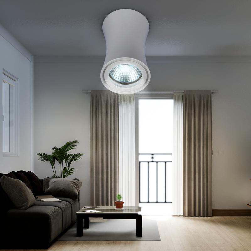 Светильник настенно-потолочный спот ЭРА OL19 WH MR16/GU10 Светильник настенно-потолочный спот ЭРА OL19 WH MR16/GU10