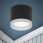 OL17 GX53 BK Подсветка ЭРА Накладные