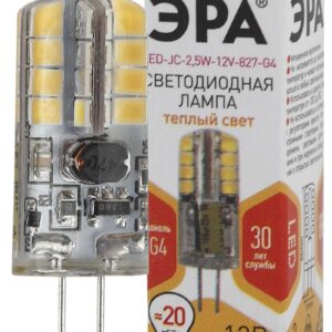Лампочка светодиодная ЭРА STD LED JC-2