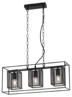 Светильник подвесной (подвес) Rivoli Michaela 5023-213 3 х Е27 40 Вт лофт - кантри купить оптом недорого