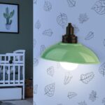 Ночник - светильник светодиодный ЭРА NLED-487-1W-SW-GR настенный на батарейках с выключателем зеленый купить оптом недорого