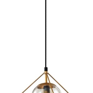 Светильник подвесной (подвес) Rivoli Moon 5145-310 1 х Е14 40 Вт золото лофт - кантри потолочный купить оптом недорого