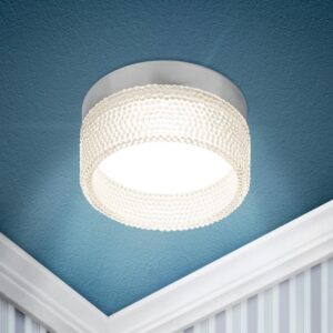 Встраиваемый светильник под лампу GX53 ЭРА DK97 CH/TR хром прозрачный купить оптом недорого