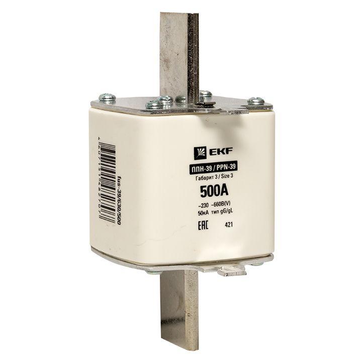 Вставка плавкая ППН-39 630/500А габарит 3 PROxima EKF fus-39/630/500 купить оптом выгодно Вставка плавкая ППН-39 630/500А габарит 3 PROxima EKF fus-39/630/500 оптом купить цена