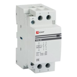Контактор модульный КМ 40А 2NО (2 мод.) EKF km-2-40-20 оптом купить цена