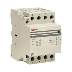 Контактор модульный КМ 32А 3NО+NC (3 мод.) EKF km-3-32-31 оптом купить цена