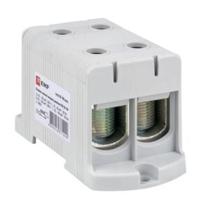 Клемма силовая вводная двойная КСВ 35-150кв.мм сер. PROxima EKF kvs2-35-150-grey оптом купить цена