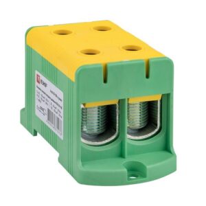 Клемма силовая вводная двойная КСВ 35-150кв.мм желт./зел. PROxima EKF kvs2-35-150-y-green оптом купить цена