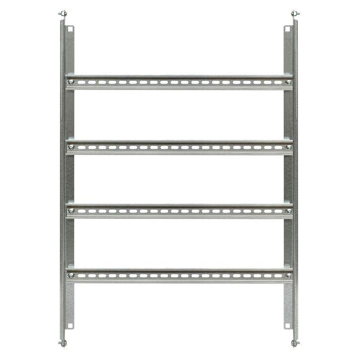 Шасси с DIN-рейками на 96 модулей для 80.60.25 "Гранит" PROxima EKF mb66-4r купить оптом выгодно Шасси с DIN-рейками на 96 модулей для 80.60.25 "Гранит" PROxima EKF mb66-4r оптом купить цена