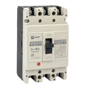 Выключатель автоматический 3п 100/80А 35кА ВА-99М PROxima EKF mccb99-100-80m оптом купить цена
