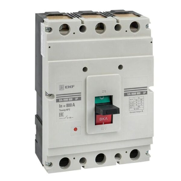 Выключатель автоматический 3п 800/800А 50кА ВА-99М PROxima EKF mccb99-800-800m оптом купить цена
