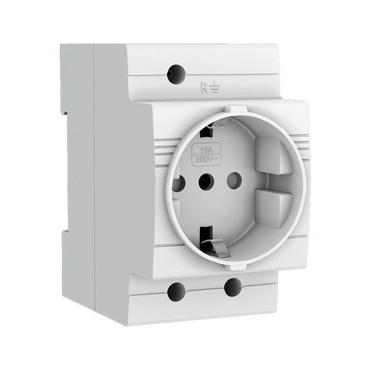 Розетка на DIN-рейку РДЕ-47 230В для евро вилки с заземл. PROxima EKF mdse-47-pro купить оптом выгодно Розетка на DIN-рейку РДЕ-47 230В для евро вилки с заземл. PROxima EKF mdse-47-pro оптом купить цена