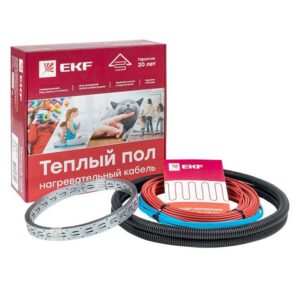 Комплект "Теплый пол" (кабель) 450Вт 32м 3.0кв.м EKF nk-450 оптом купить цена