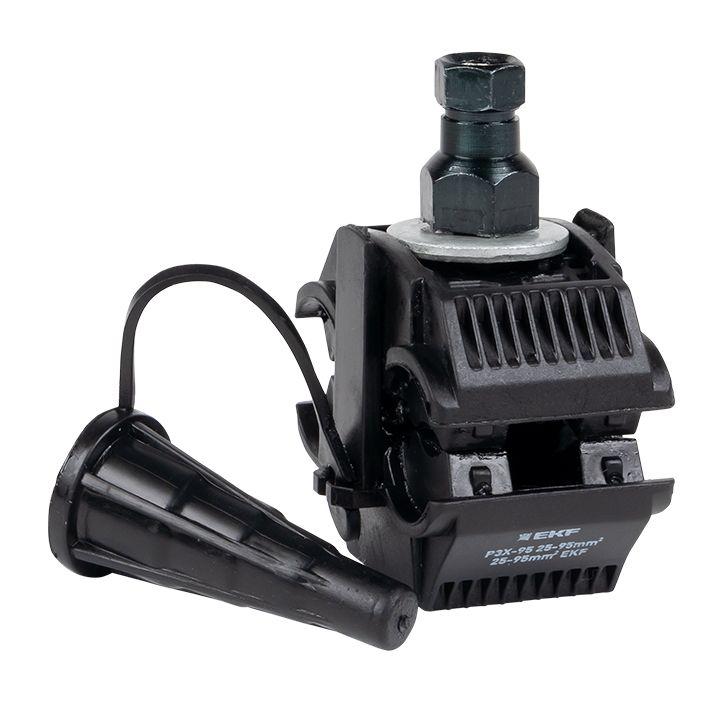 Зажим прокалывающий ответвительный P3X-95 16-95/25-95кв.мм EKF p-3x-95 купить оптом выгодно Зажим прокалывающий ответвительный P3X-95 16-95/25-95кв.мм EKF p-3x-95 оптом купить цена