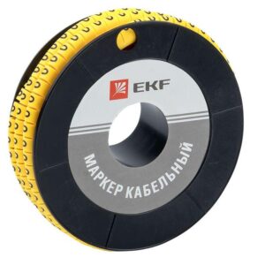 Маркер каб. 1.5кв.мм "0" (к-1000ед) (ЕС-0) EKF plc-KM-1.5-0 оптом купить цена
