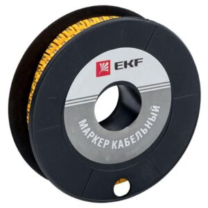 Маркер каб. 1.5кв.мм "4" (к-1000ед) (ЕС-0) EKF plc-KM-1.5-4 оптом купить цена
